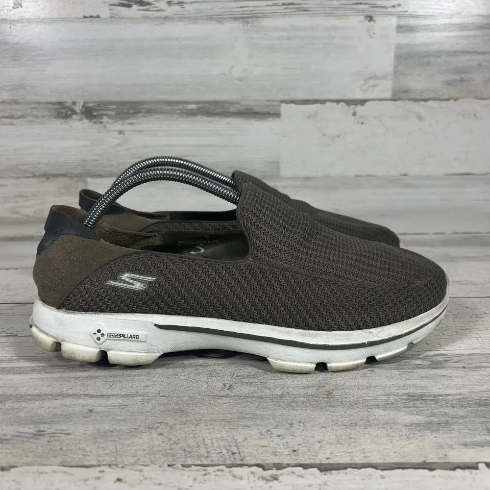 Skechers Mens Go Walk 5 Apprize Sneaker Dak Green US 9.5